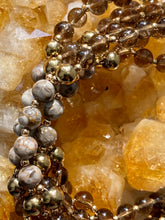 Load image into Gallery viewer, Smokey Quartz & Fossilized Jasper